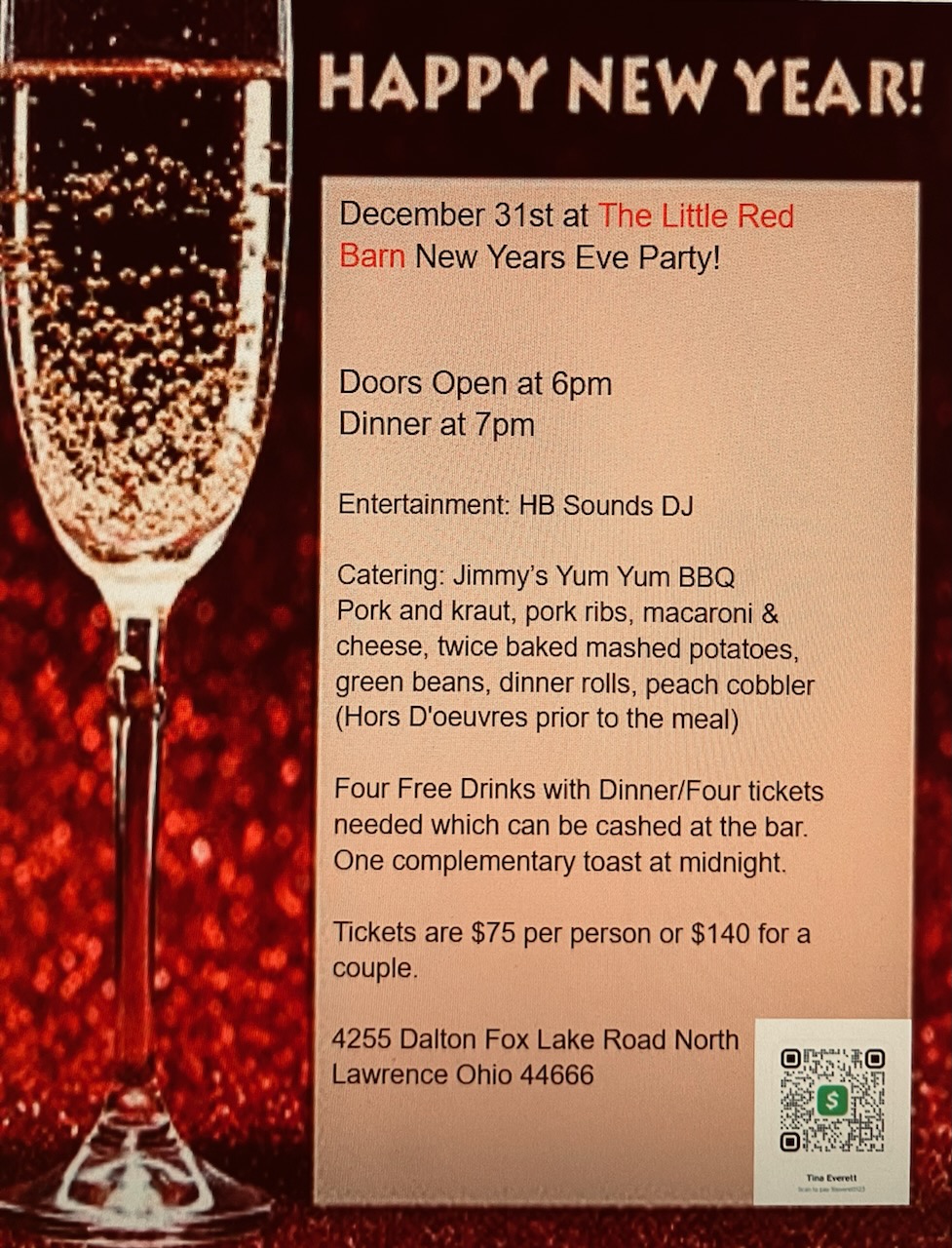 New Year's Eve Event